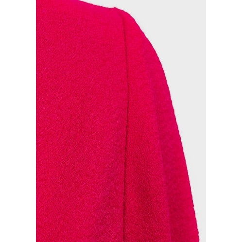 Ladies Crepe Blazer -  Plus Size -  Fushia Pink