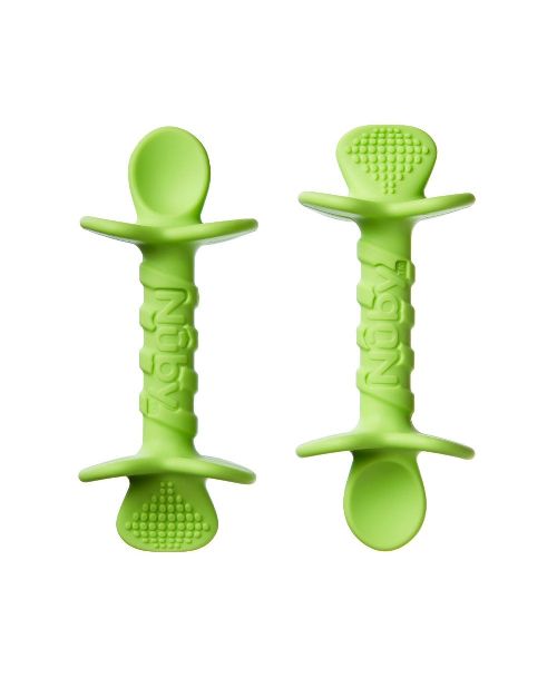 Dippy Spoons 6m+ Green