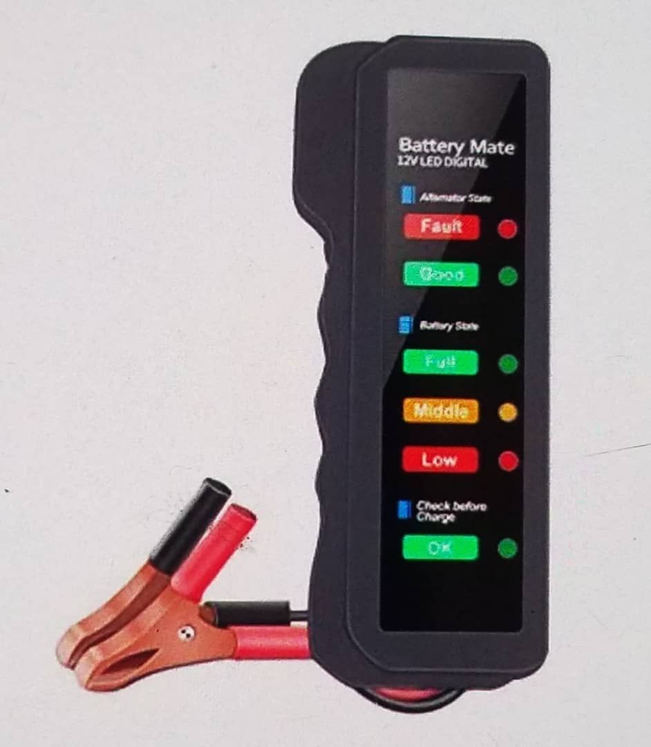 BATTERY MATE 12V BATTERY & ALTERNATOR TESTER