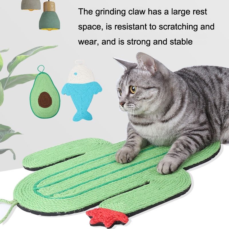 Pet Bed Scratch Resistant Sisal Cat Scratch Pad