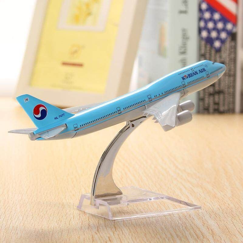 New Arrival B747 Air Model 16cm Airline Airplane Aeroplan Diecast Model Collect Ion Decoration Best Cool Gift For Boys