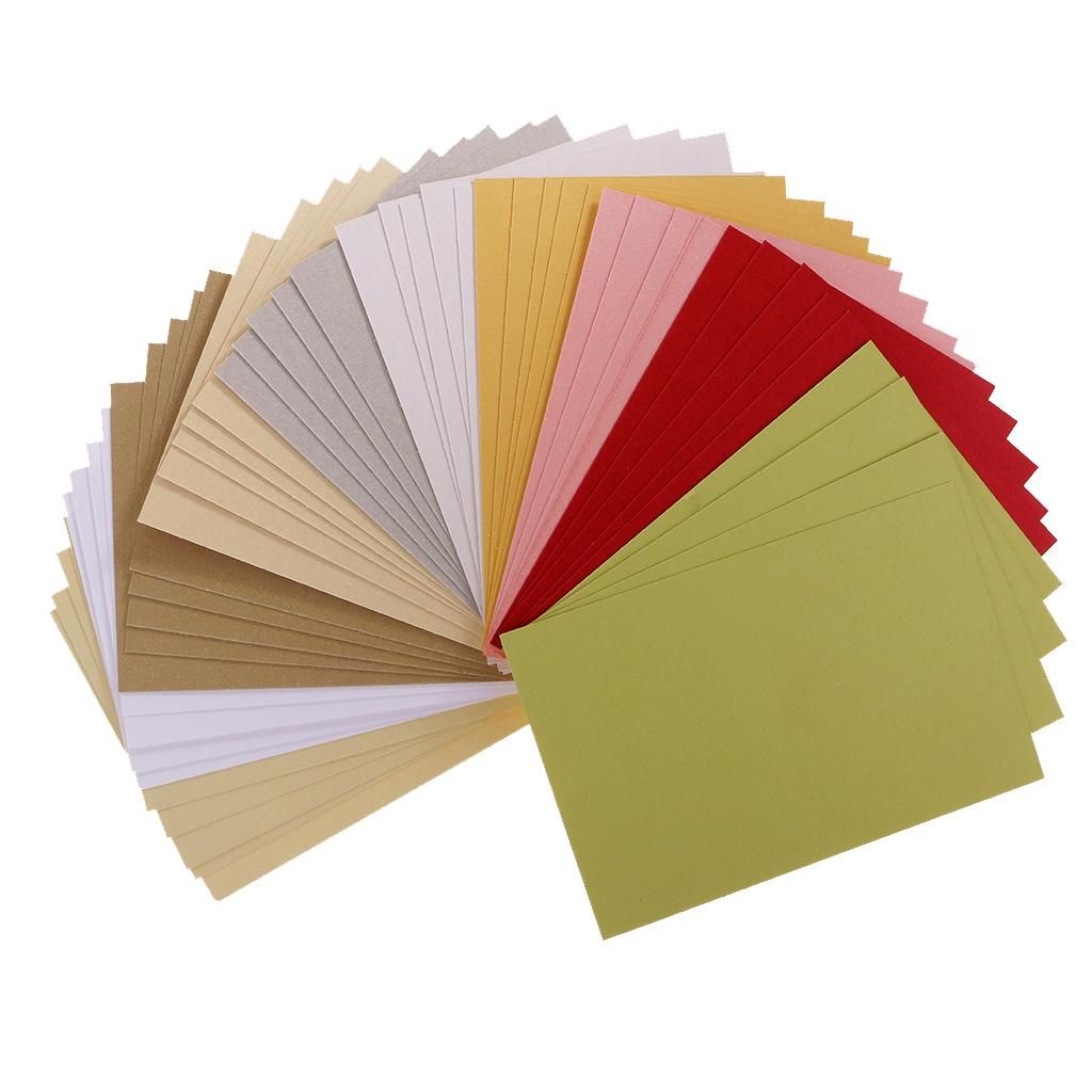 50 Sheets/Pack Specialty Cardstock For Paper Crafts Making