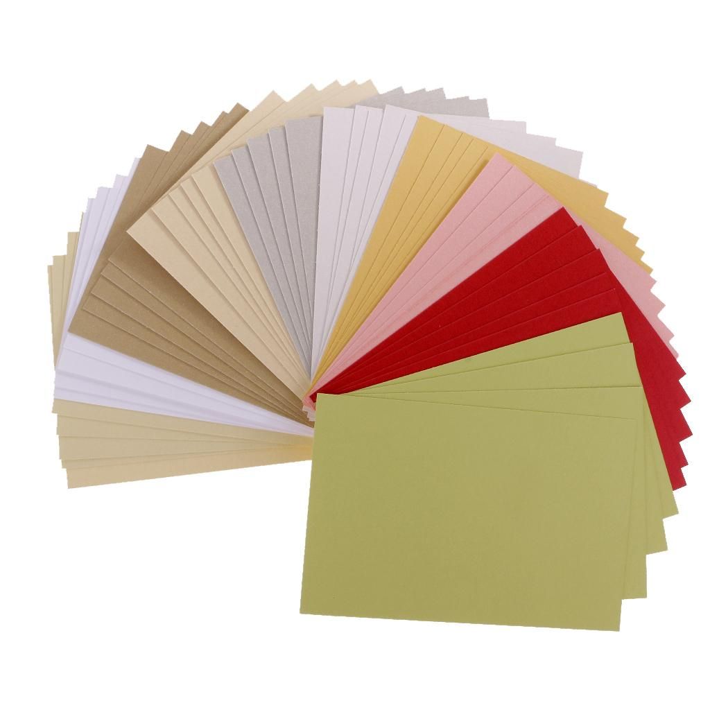 50 Sheets/Pack Specialty Cardstock For Paper Crafts Making