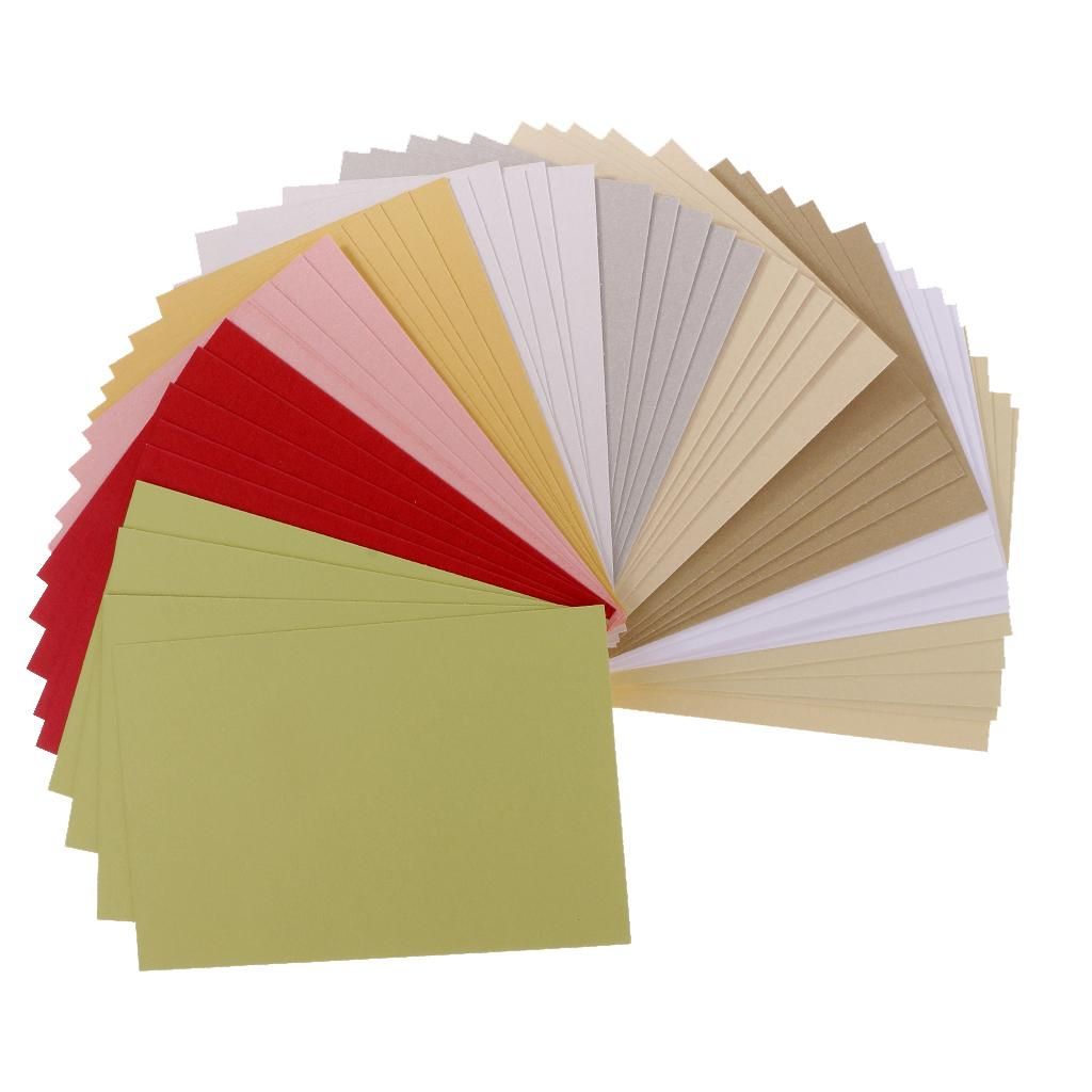50 Sheets/Pack Specialty Cardstock For Paper Crafts Making