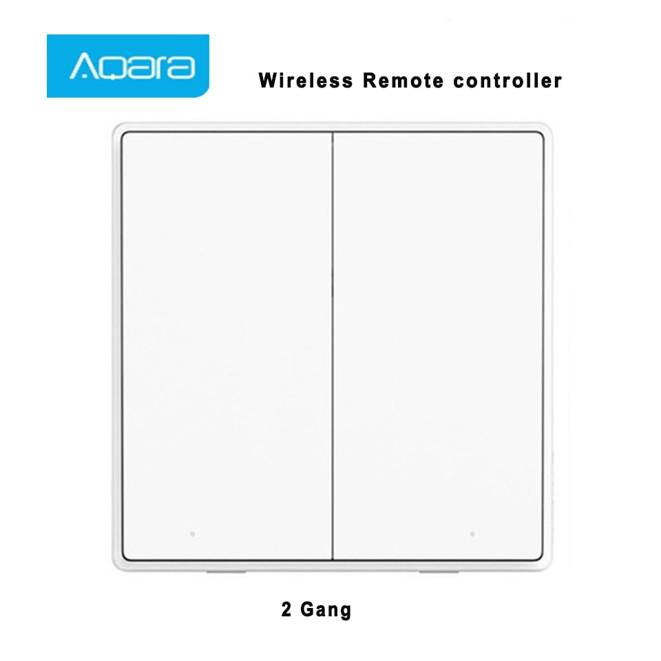 For Art Switch Gang Light Art Control 1/2/3 Home Wall Aqara Remote Switch Mihome D1 Wall Zigbee Light Switch Wireless
