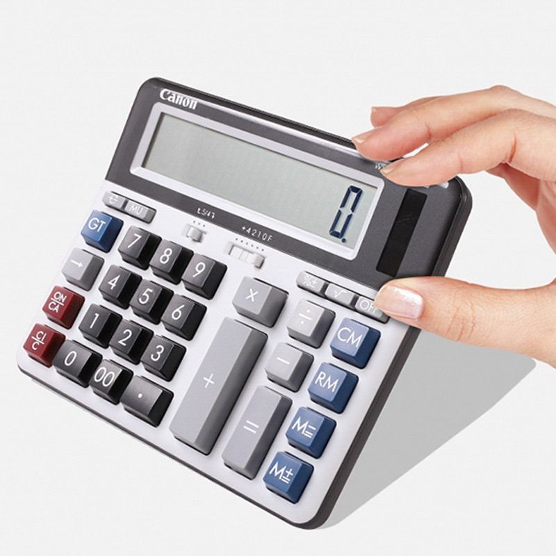 Canon WS-2235H Computer Keyboard Calculator Bank Financial Meeting Office Test Computer Calculadoras