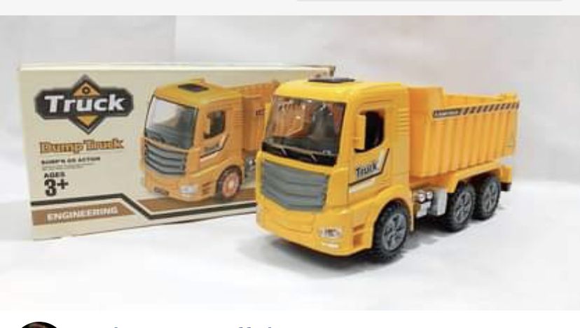 EDUCATIONAL KIDS DUMP TRUCK PLAY CONSTRUCTION TRUCK