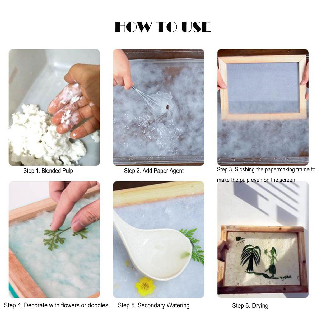 2x Paper Making Frame Screen, You Can Use Inks, Acrylic Or