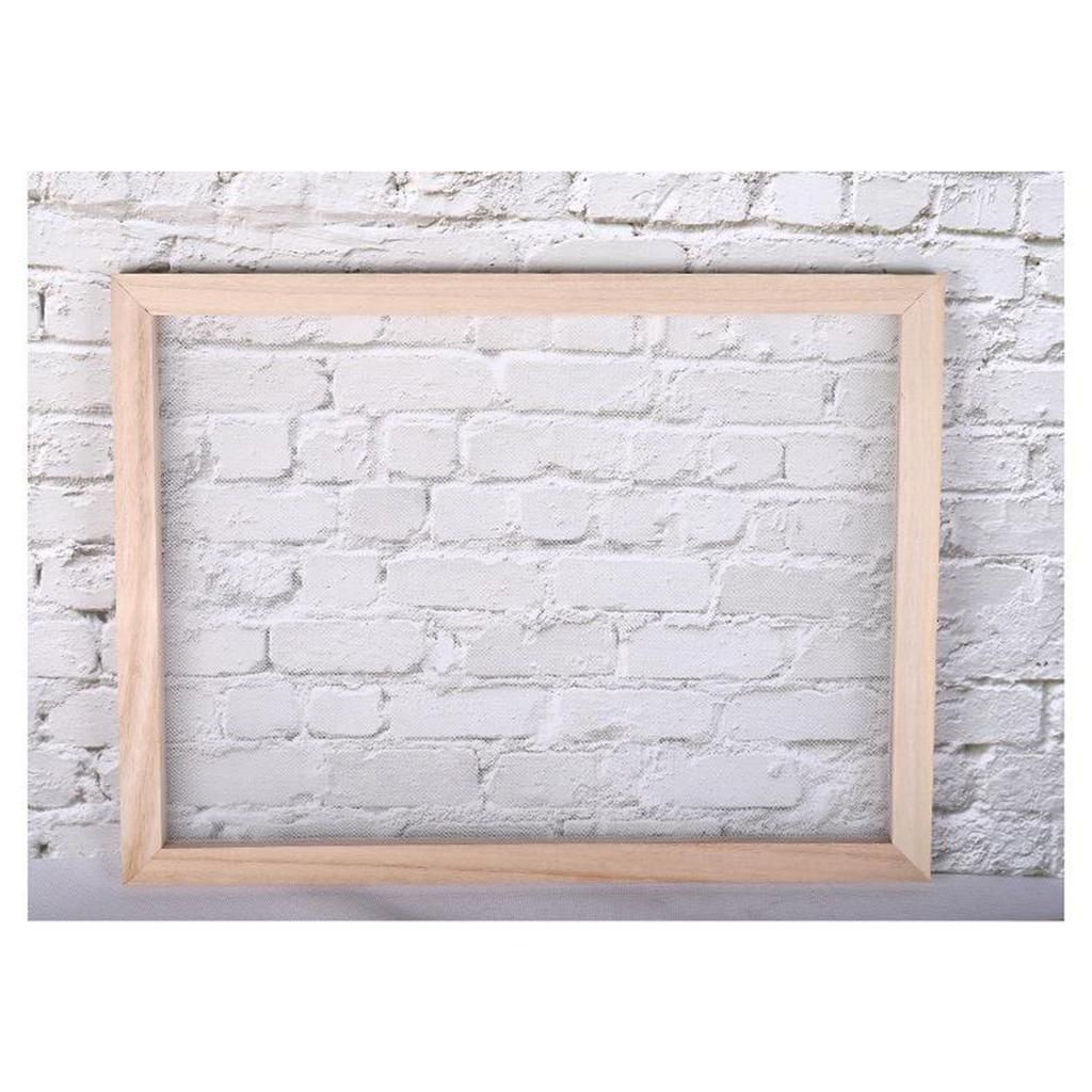 2x Paper Making Frame Screen, You Can Use Inks, Acrylic Or