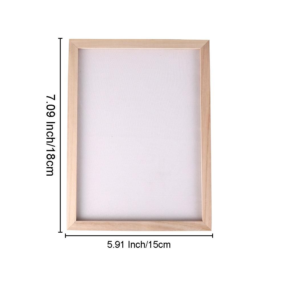 2x Paper Making Frame Screen, You Can Use Inks, Acrylic Or