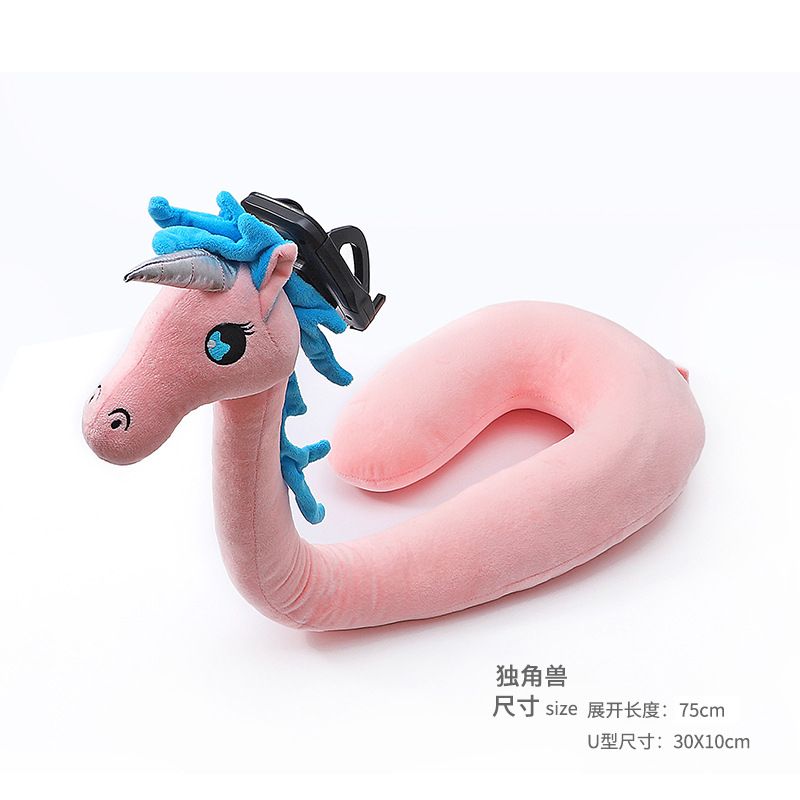 Holder Lazy U Shape Neck Support Pillow