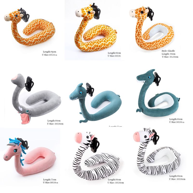 Holder Lazy U Shape Neck Support Pillow