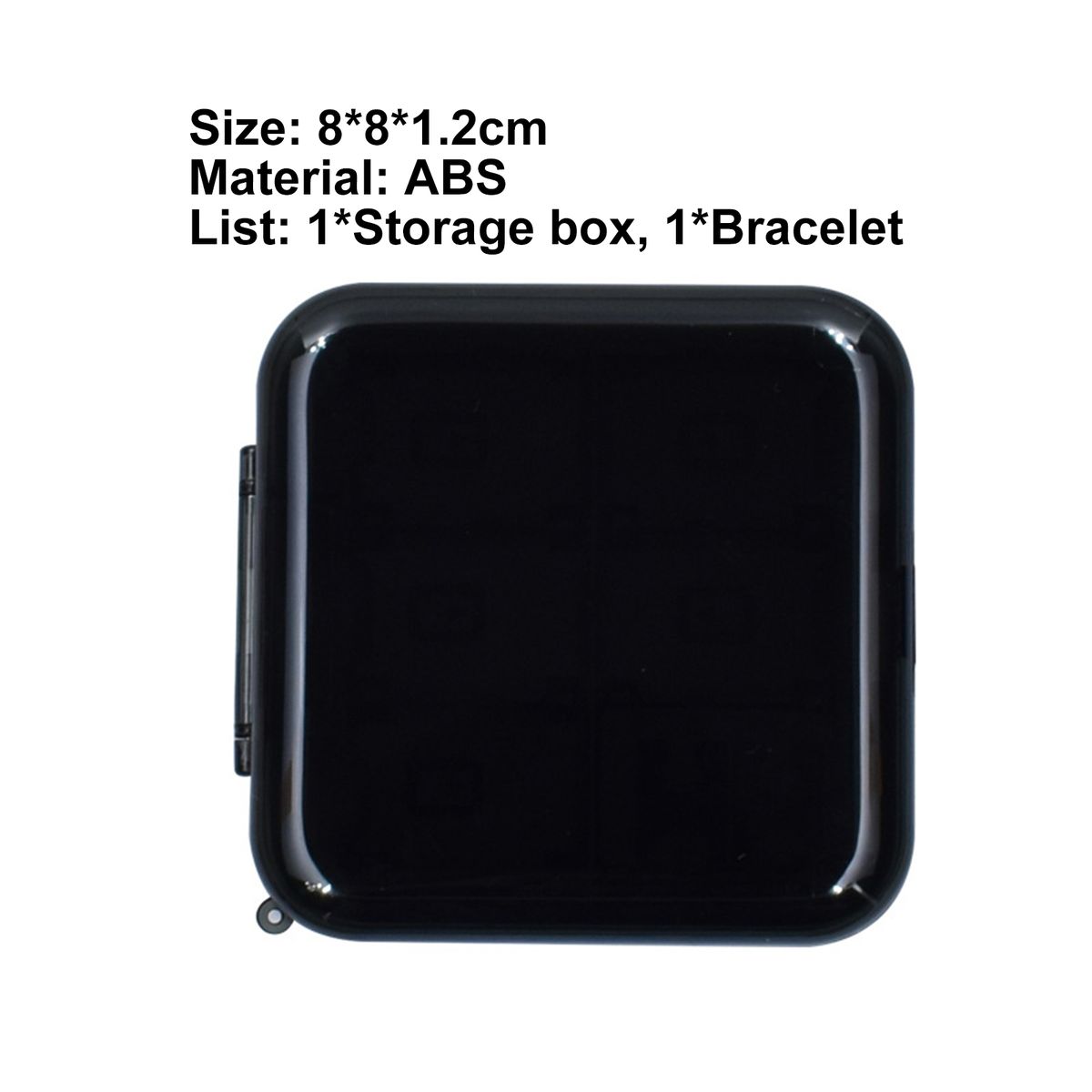 Game Card Storage Box   Game Card Case Protective Black