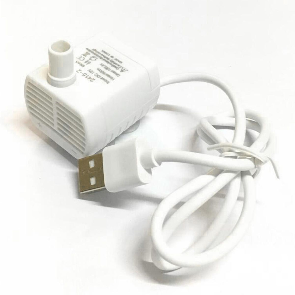 Quiet DC3.5-8V 1-3W Submersible Mini Water Pump Comes With USB Cable,