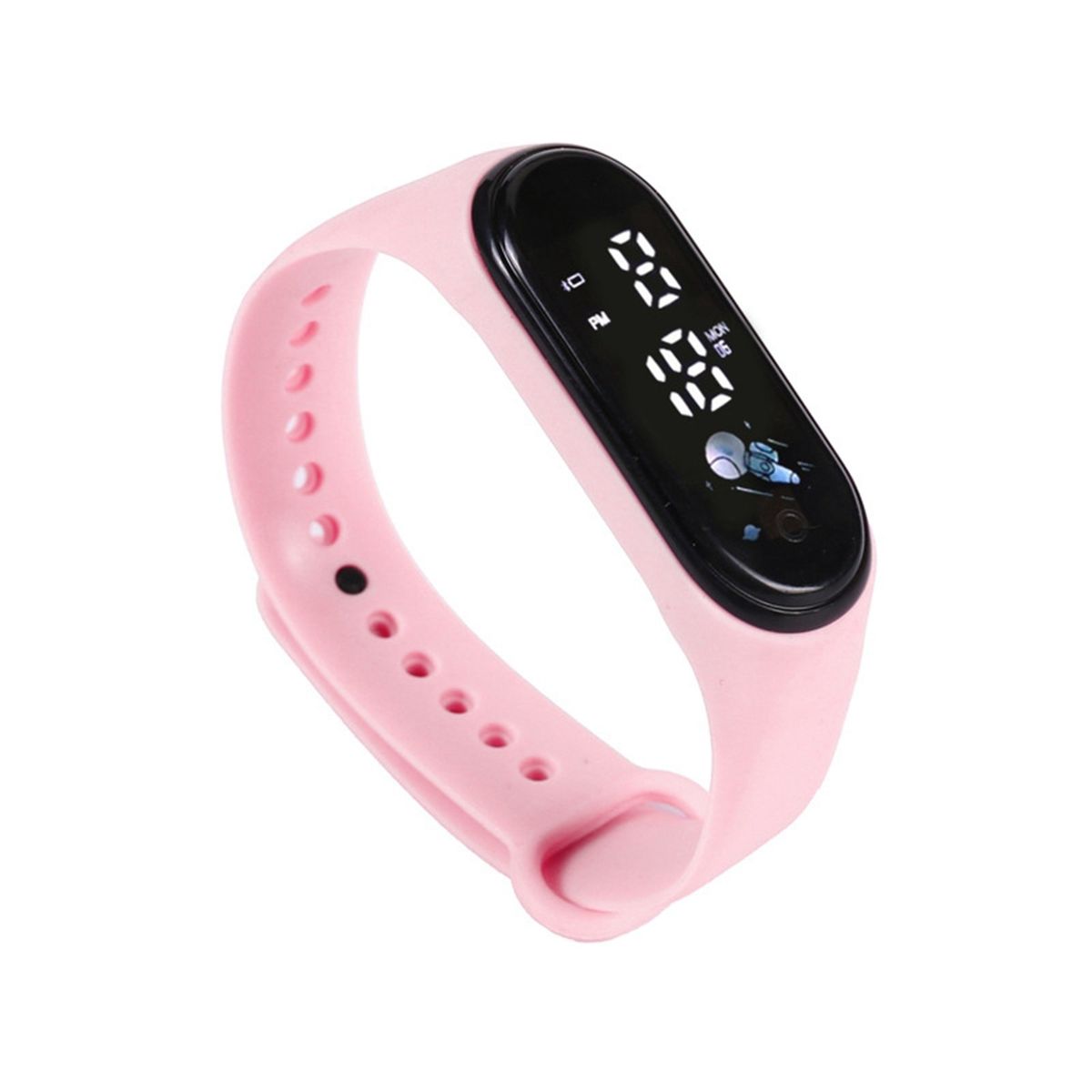 Girls Watch Kids Creative Crystal Super Soft Silicone Strap