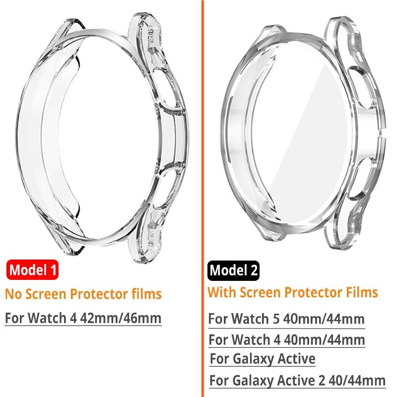 Strap Protective Case For Samsung Galaxy Watch 5 4 44mm