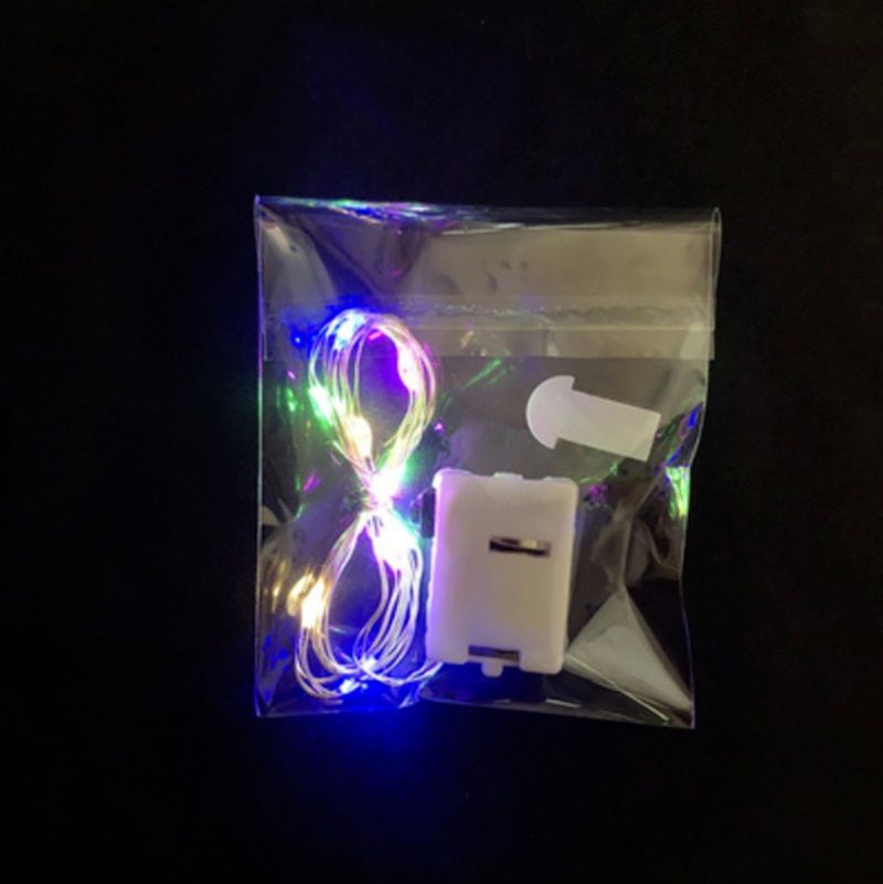 LED Light String Specification 0.5/0.7/1/2/3m, Including Battery, Flowers,Gift Box, Cake Box, Xmas Party Outdoor Decor Lights--1 Pcs--0.5m 10 LEDS