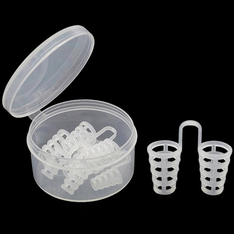 4/8PCS Snoring Solution Anti Snoring Devices Snore Stopper Nose Vents Dilators Sleeping Aid Breathing Apnea Guard Anti Ronco