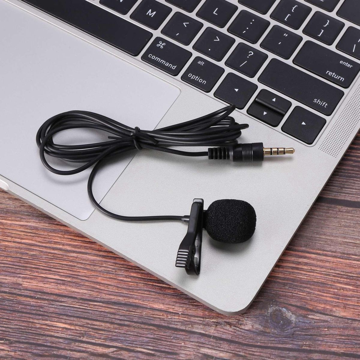 3.5 mm Computer Clip-on Mini Microphone
