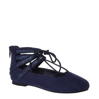 Younger Girls Ballerina- Navy