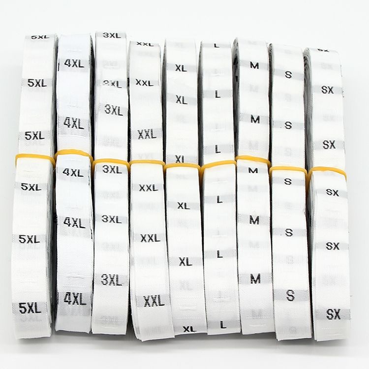 10 Roll Polyester Cloth Clothing Label 1 Roll (about 380 PCs