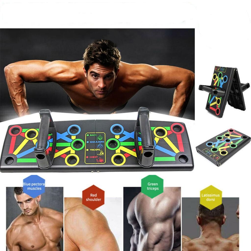 Non-Slip Push Up Board Push-up Stands Gym Fitness Chest Training