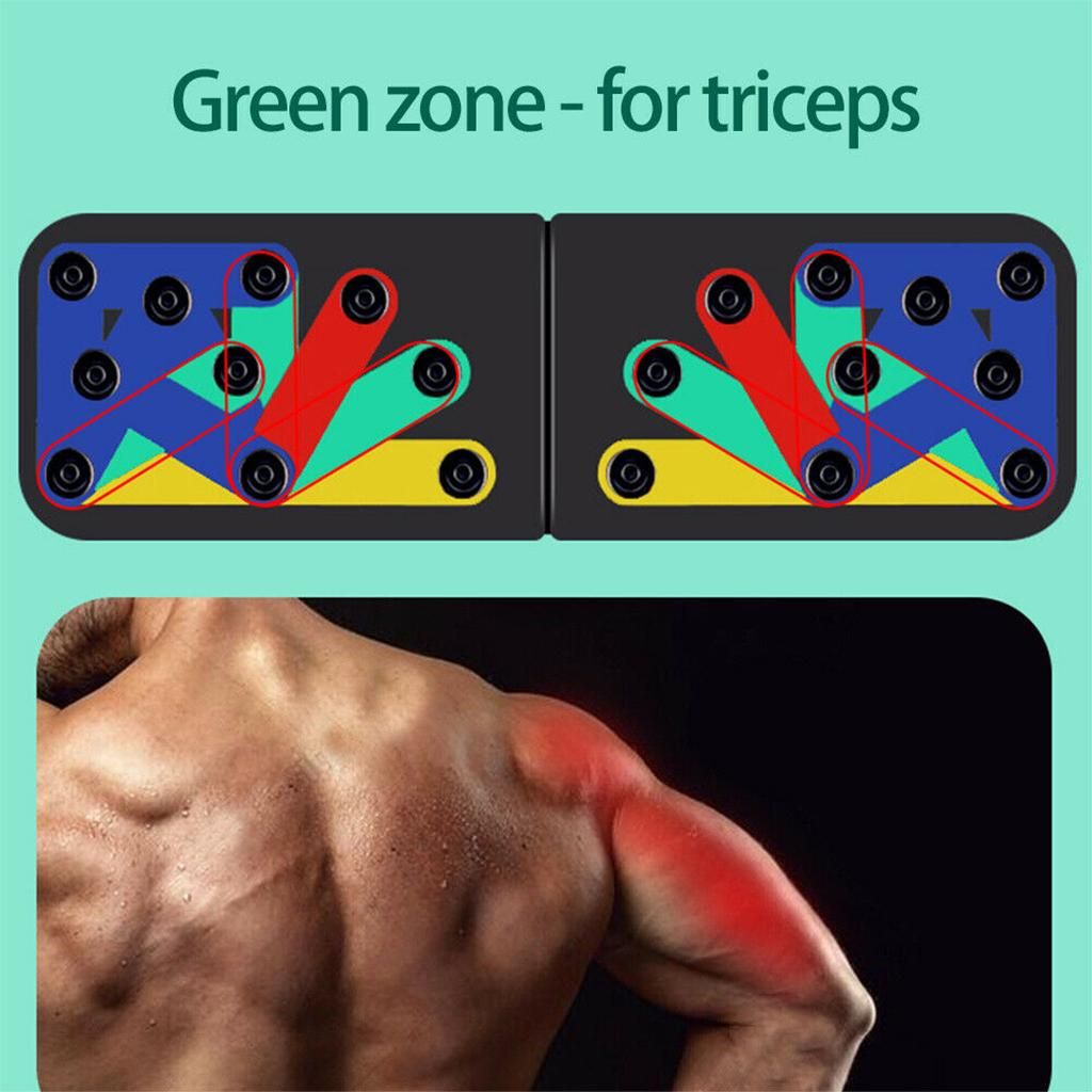 Non-Slip Push Up Board Push-up Stands Gym Fitness Chest Training