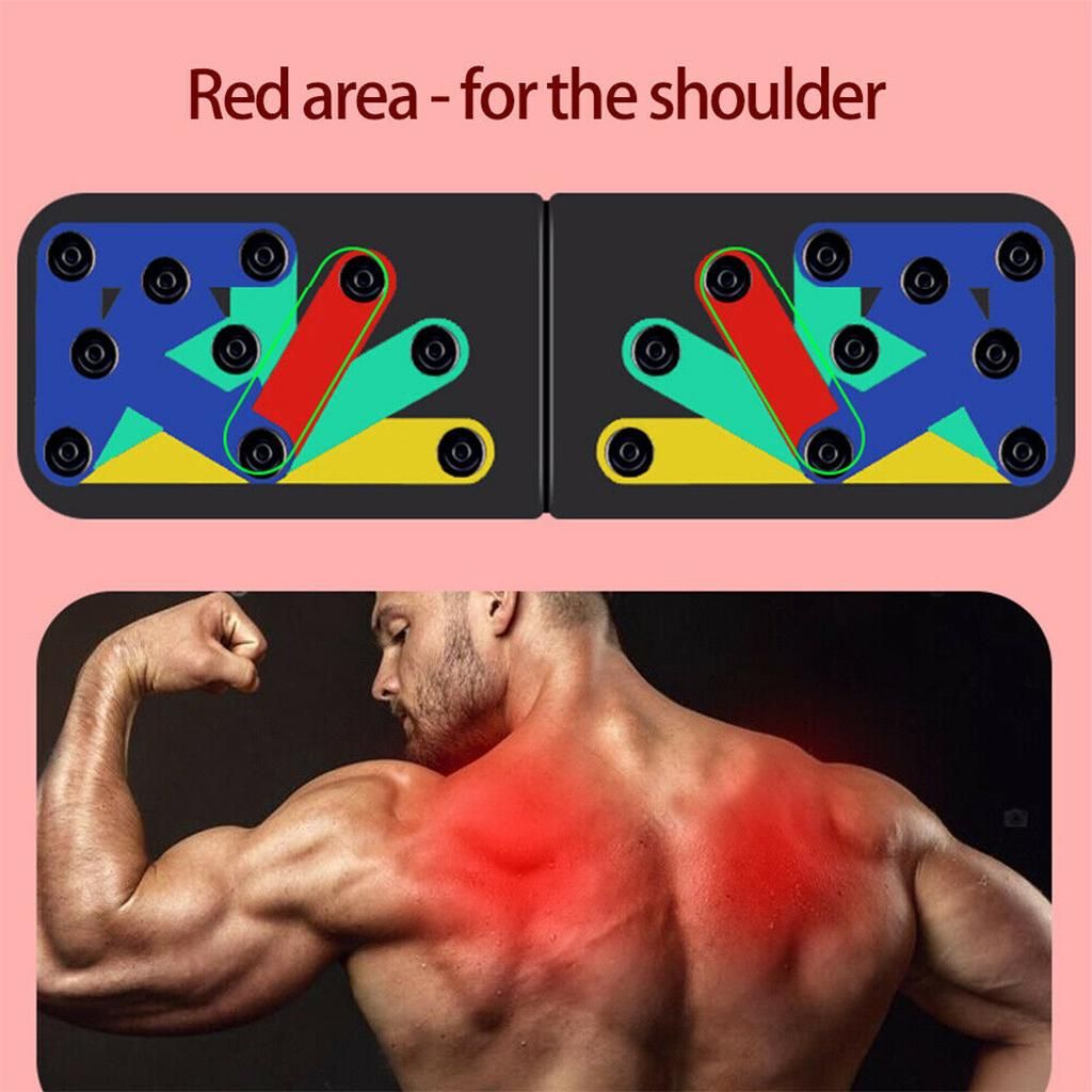 Non-Slip Push Up Board Push-up Stands Gym Fitness Chest Training