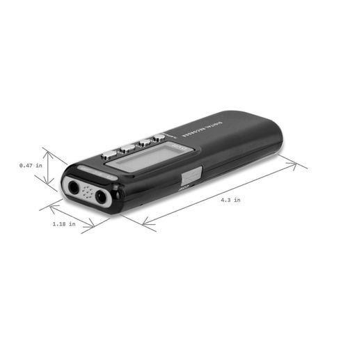 Voice Recorder 8GB  Dictaphone With High Quality MP3 Player