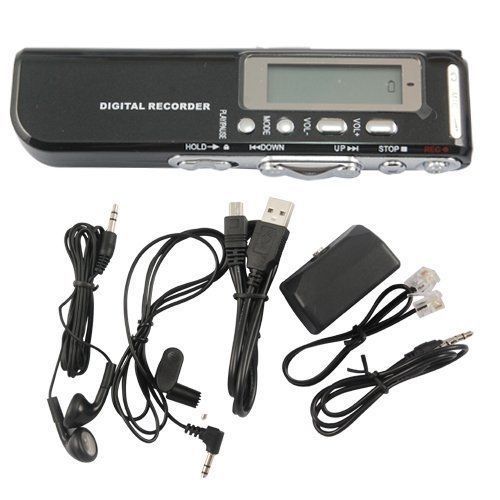 Voice Recorder 8GB  Dictaphone With High Quality MP3 Player