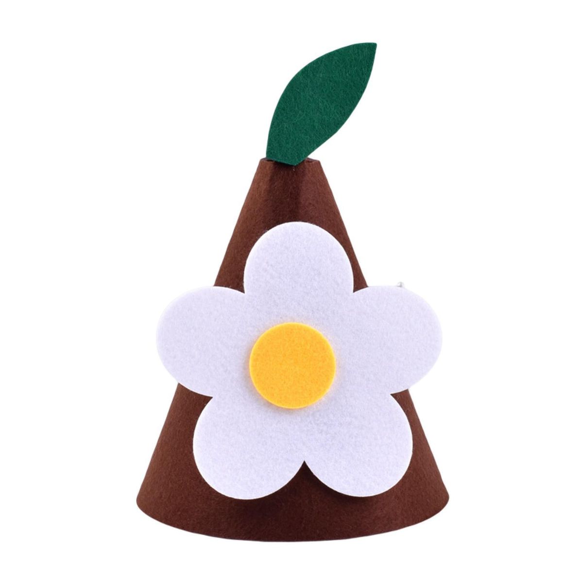 Kids Birthday Hat Happy Birthday Party Decor Hat Brown