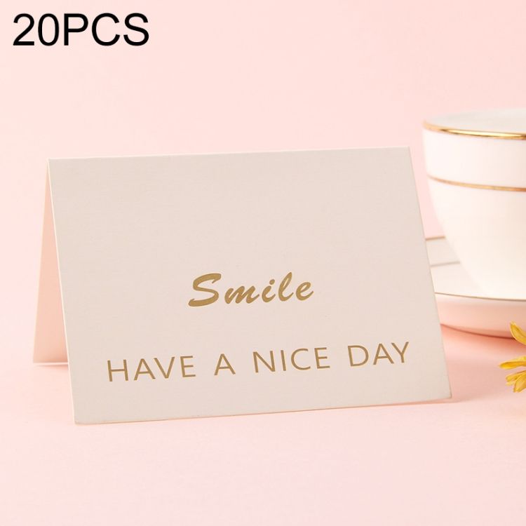 20 PCS 3D Thanksgiving Card Without Envelope