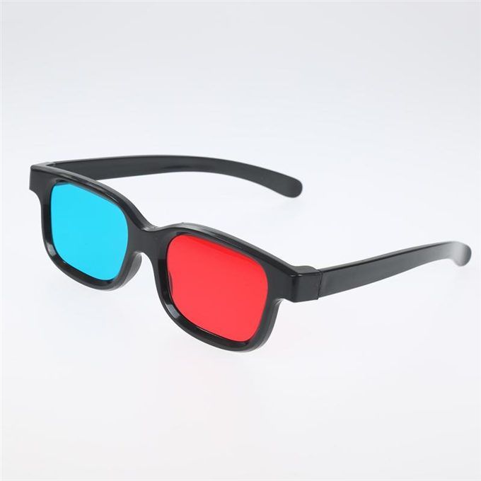 3D Glasses TV Movie Dimensional Anaglyph Video Frame 3D Vision Glasses DVD Game