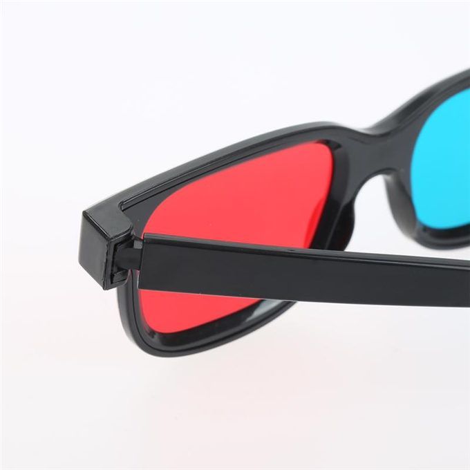 3D Glasses TV Movie Dimensional Anaglyph Video Frame 3D Vision Glasses DVD Game