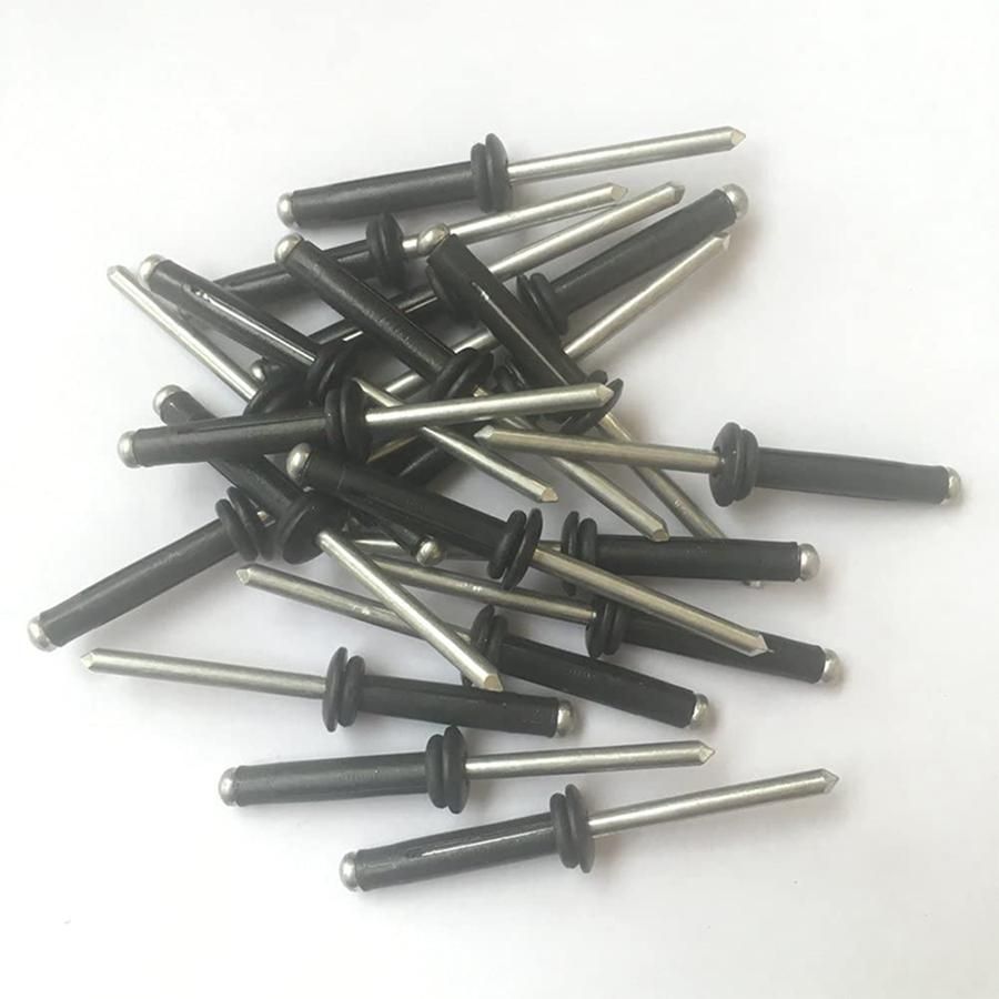 20 Pcs -Grip Rivet with 20 O Rings Long Grip -Fold  for Deep Water Installing Kayak Canoe and Boat