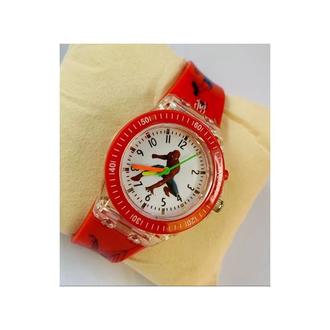 Spider-Man Character Student And Children Wristwatch
