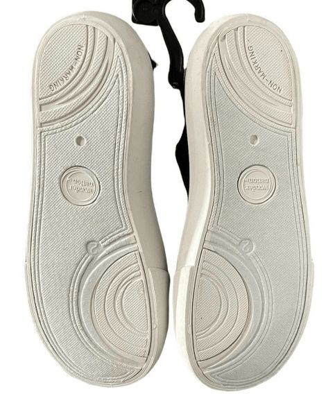 Kids Black Sneakers With Memory Foam