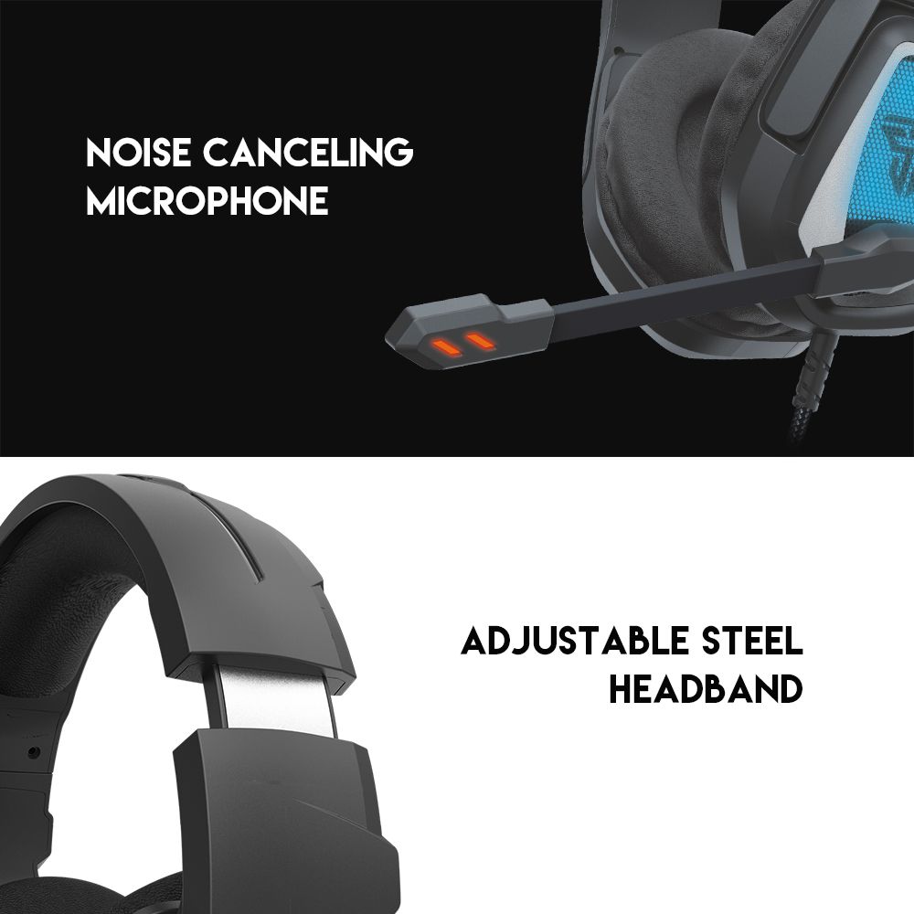 MH84 Wired Game Headset RGB Gaming 3.5MM Plug Headphone With Microphone For PC PS4 PS5 XBOX ONE And XBOX SERIES S X