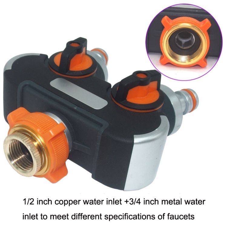 Watering Water Divider With Plastic Adapter