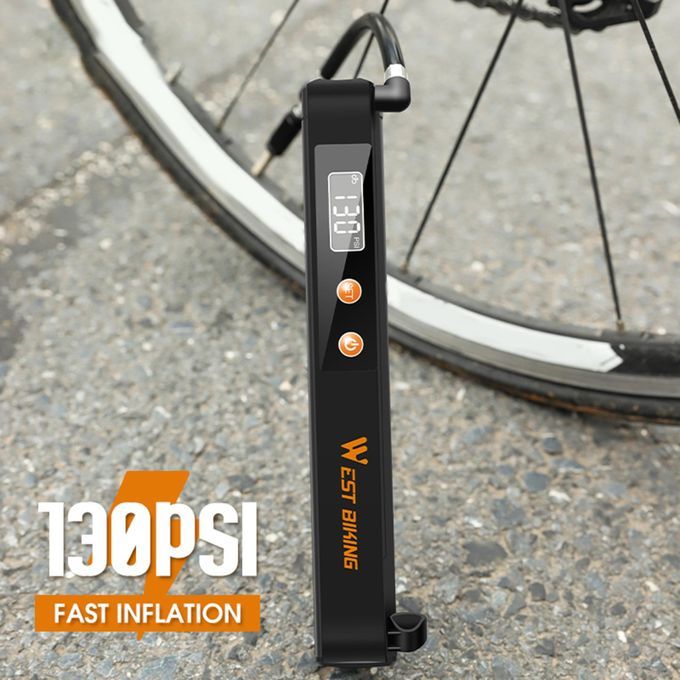 Mini Portable Electric Tire Inflator Pump USB Charging Cordless