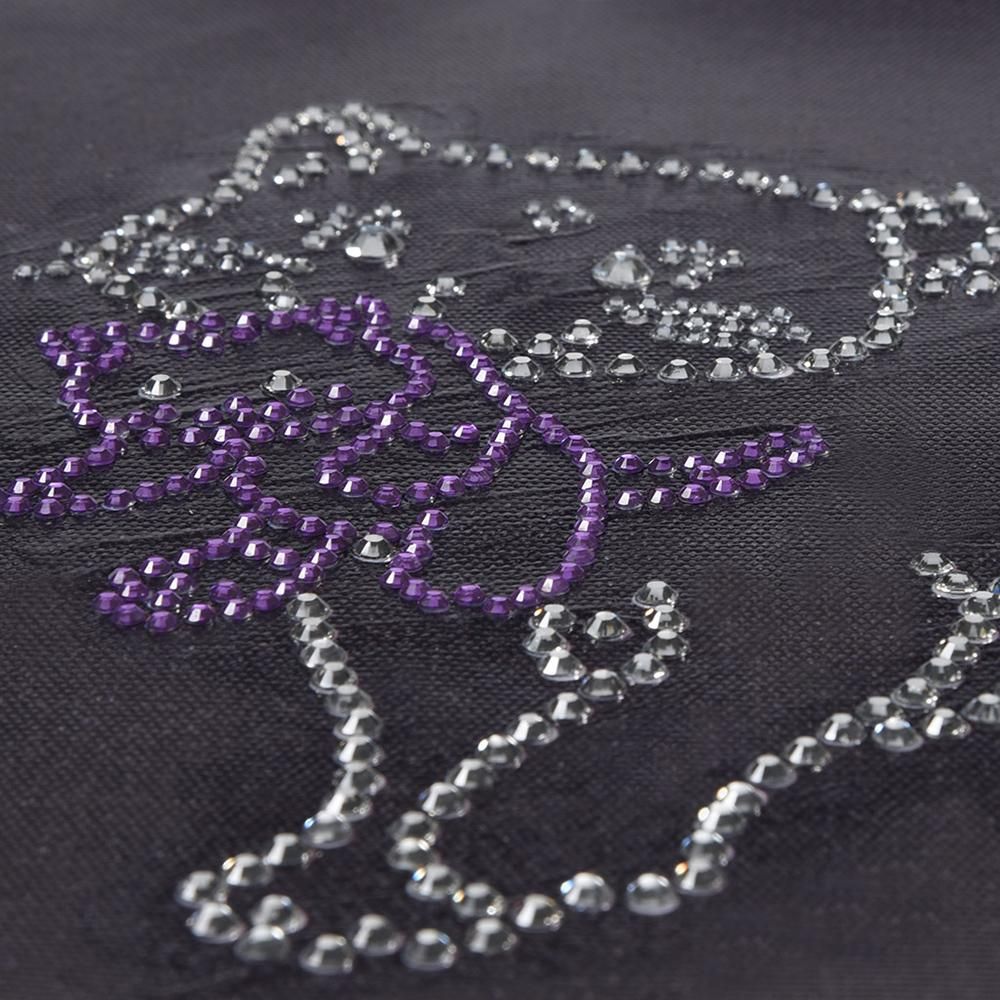Fluorescent Decorative Painting DIY Crystal Rhinestone Picture Diamond Embroidery Arts Craft for Home Wall Decor