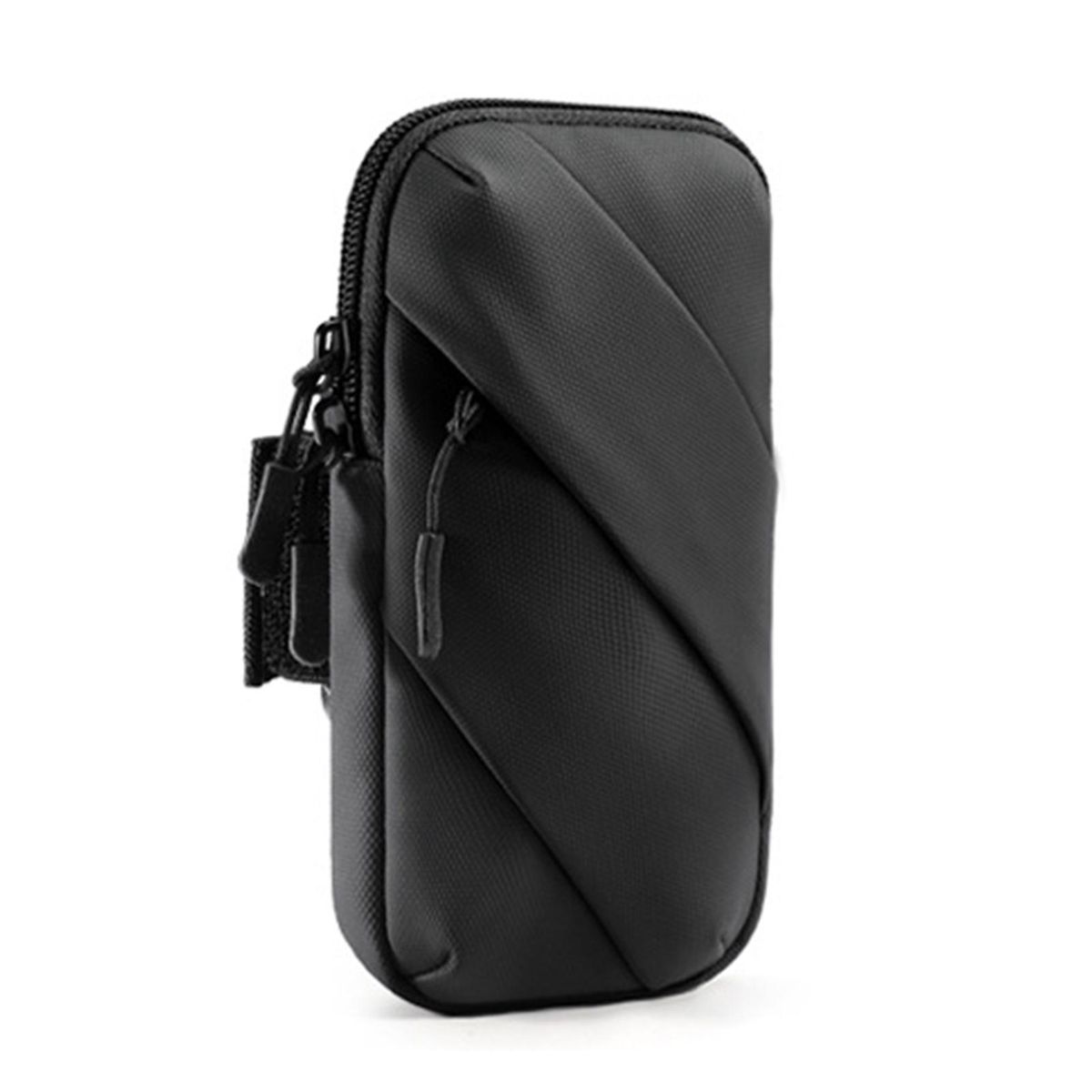 Sports Wrist Bag Fitness Gym Phone Arm Holder Black
