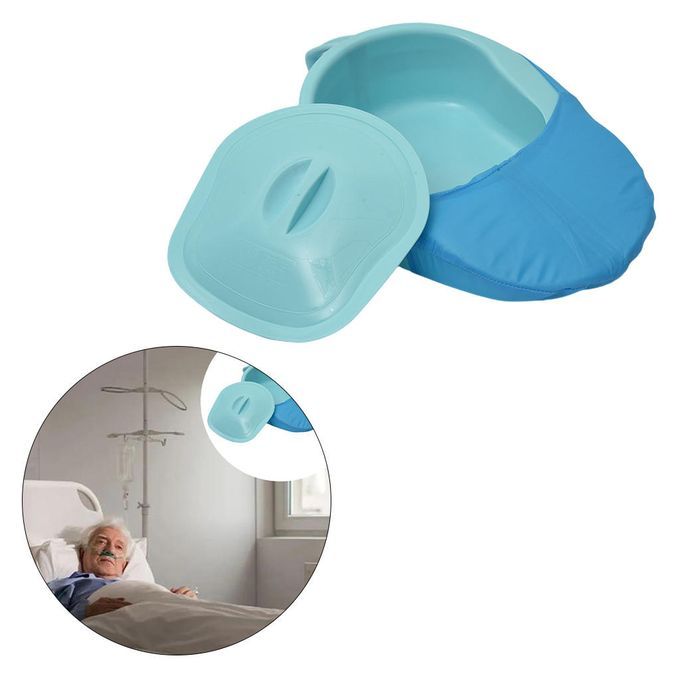 Plastic Bed Pan Anti-Spill Bedpan For Bedridden Patient Healthcare