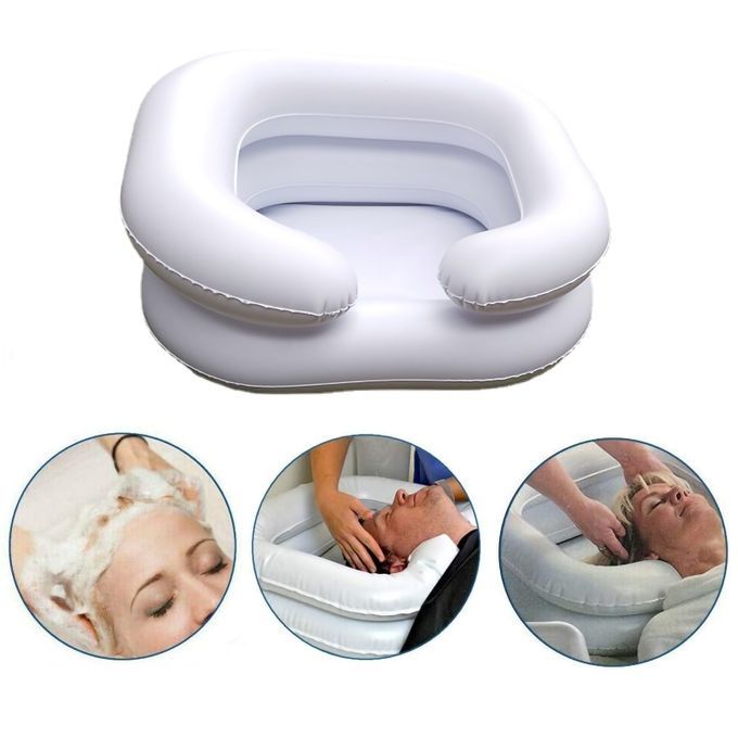 Inflatable Shampoo Basin With Tube Hair Washing Basin Wash