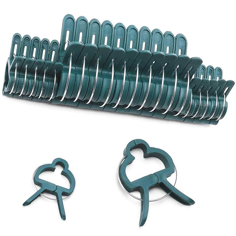 160 Pcs Garden Tomato Plant Support Clips (2 Sizes in One