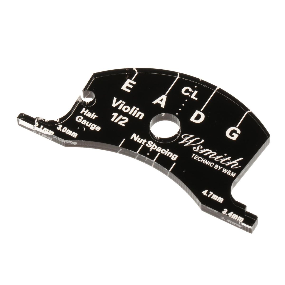 1/2 3/4 4/4 Violin Bridge Fingerboard Scraper 1-2 Violin