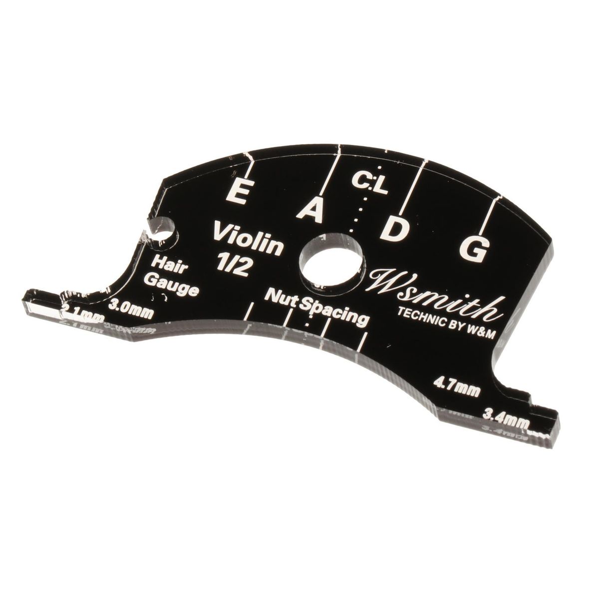 1/2 3/4 4/4 Violin Bridge Fingerboard Scraper 1-2 Violin
