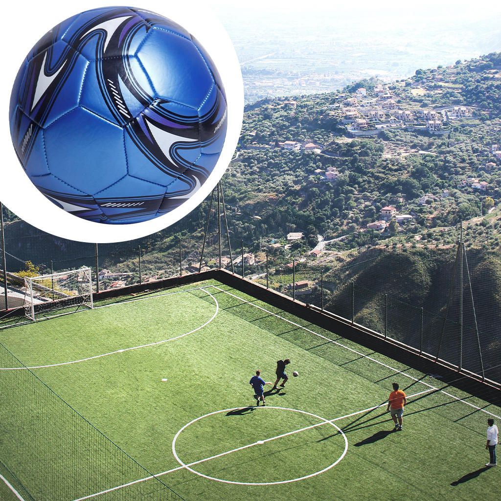 Soccer Ball Size 5 Official Match Ball Toys Outdoor Toys Gifts Blue