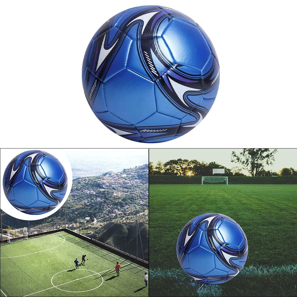 Soccer Ball Size 5 Official Match Ball Toys Outdoor Toys Gifts Blue