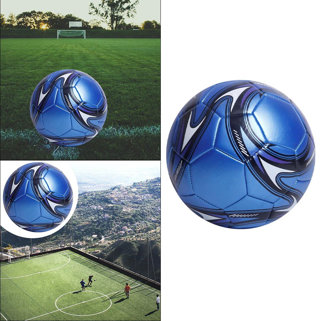Soccer Ball Size 5 Official Match Ball Toys Outdoor Toys Gifts Blue